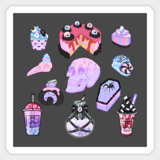 Pastel Goth Sweets Sticker